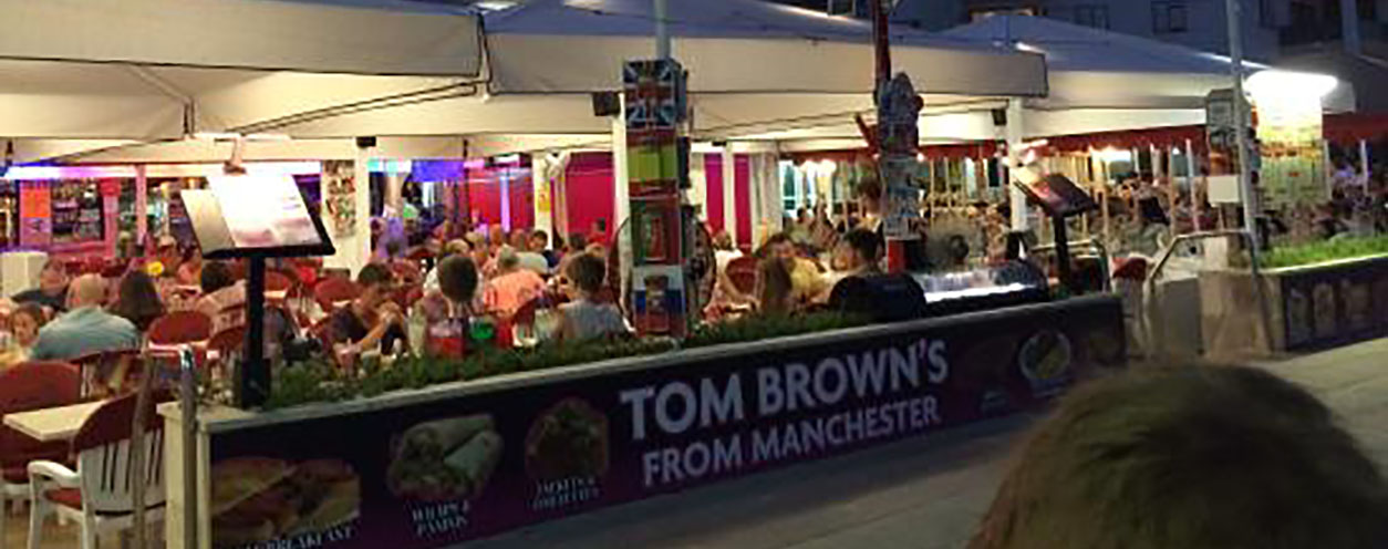 magaluf Tom Brown's