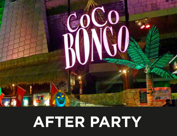 Gringos bingo after party is at coco bongos magaluf