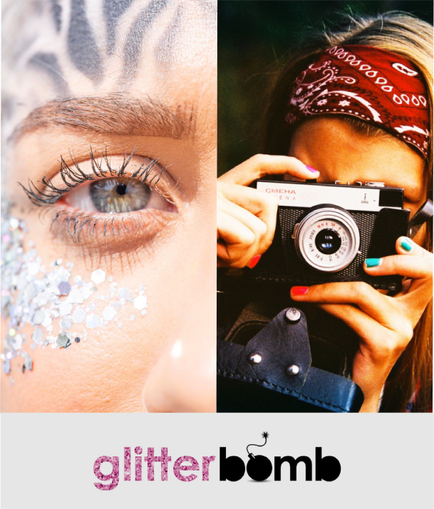 Glitter bomb