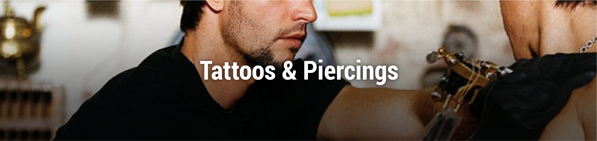 Tattoos and piercings